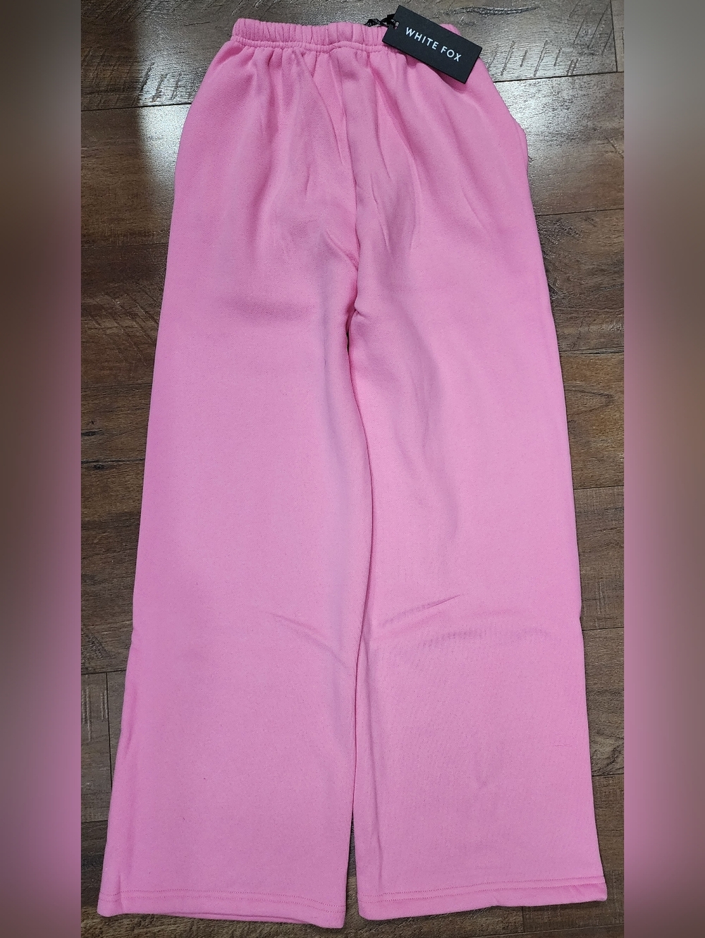 NWT White Fox Vol. 1 Wide Leg Sweatpants, Size XXS - Picture 2 of 8